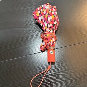 Vera Bradley Pixie Confetti Automatic Compact Umbrella Multicolor No Sleeve